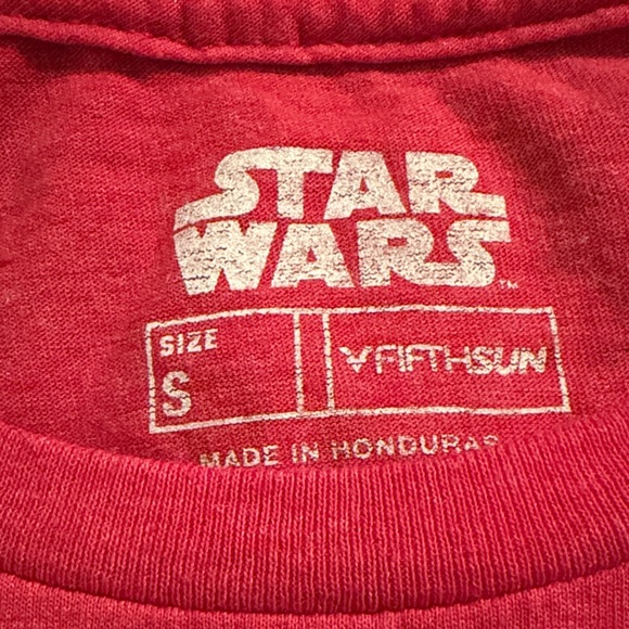 Star Wars Red Chewbacca Holiday Lights Tee - Picture 2 of 4